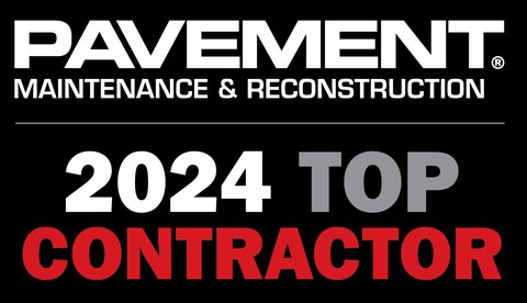Pavement Maintenance and Reconstruction 2024 Top Contractor